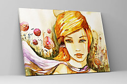 Obraz Dievča so šatkou zs1151